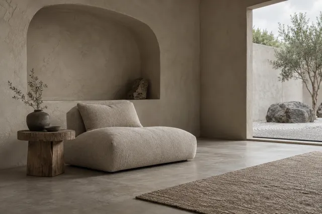 Residential interior detail with a clean layout